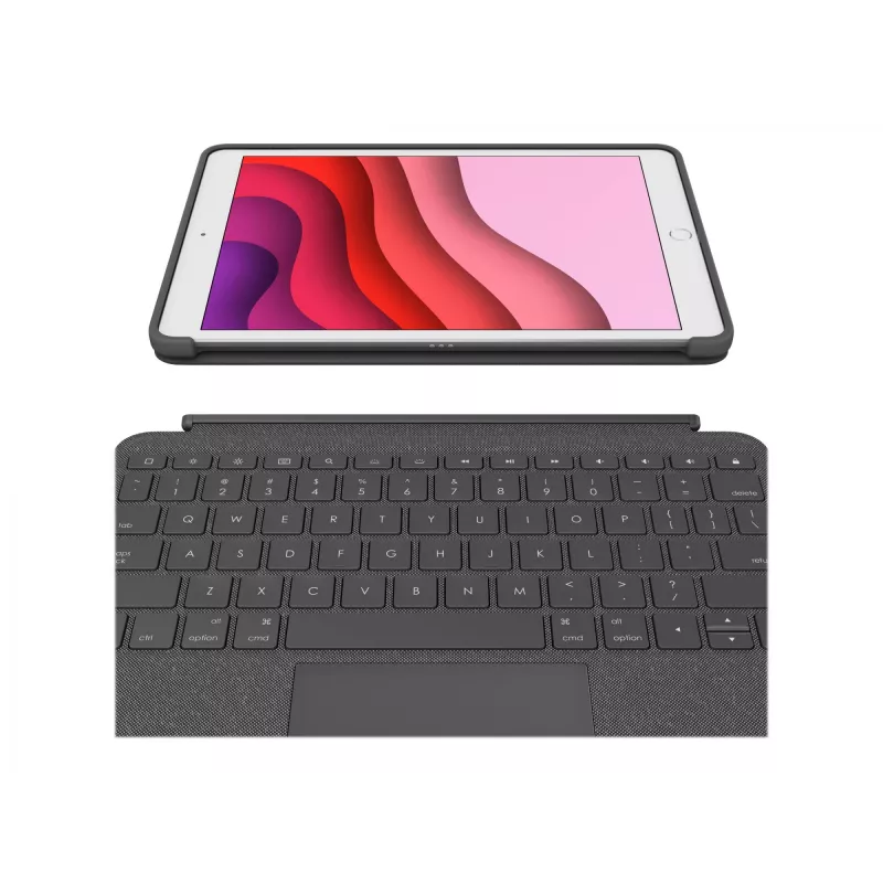 Klawiatura Logitech Combo Touch QWERTZ German Smart Connector Graphite
