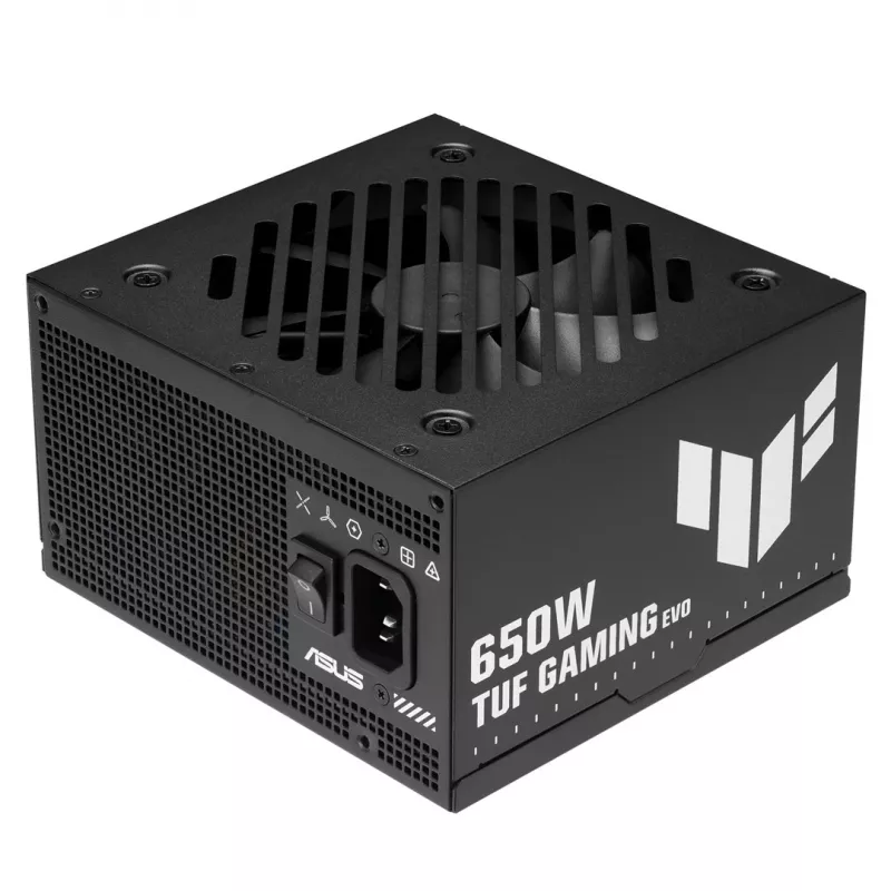 Zasilacz ASUS TUF GAMING 650B EVO — 650 W, 20+4 pin ATX, 80 PLUS Bronze, Czarny