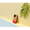 Ochronne etui na telefon Man and Wood do iPhone 12 mini — wzór jodełka azalia czarny