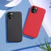 Silikonowe etui Devia Nature Series do iPhone 12 Pro Max — czarne, ochronna obudowa soft-touch