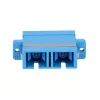 Adapter światłowodowy Extralink SC/UPC Singlemode Duplex, niebieski, złącza SC/UPC