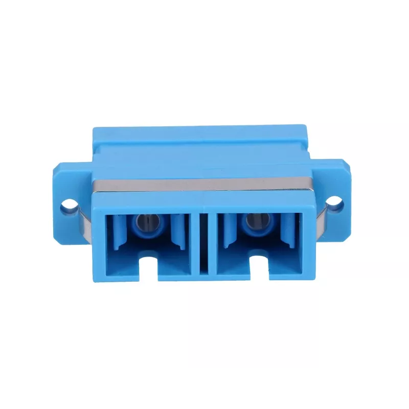 Adapter światłowodowy Extralink SC/UPC Singlemode Duplex, niebieski, złącza SC/UPC