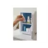 Mini lodówka z podświetlanym lusterkiem do makijażu Elle ESDAFX04WHEU 4 L biała
