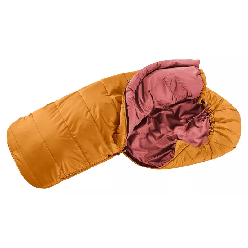 Śpiwór dziecięcy Deuter Starlight (130-170 cm) - maple-redwood