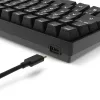 Mechaniczna klawiatura gamingowa Sharkoon Skiller SGK50S3 PBT czarno-żółta RGB