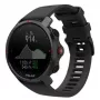 Polar Grit X Pro - Titanium - Zegarek sportowy z paskiem - perforowana skóra - szary - Rozmiar paska: M/L - Wyświetlacz 3cm (1.2) - Bluetooth - 41 g (90085777)