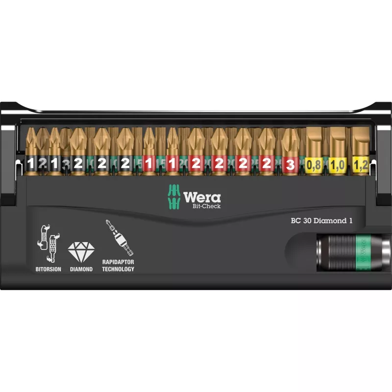 Wera BC 30 Diamond 1 wkrętaki 30 szt.