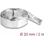 Osłona kabla DeLOCK 19004 z włókna szklanego i aluminium 2 m x 20 mm srebrna