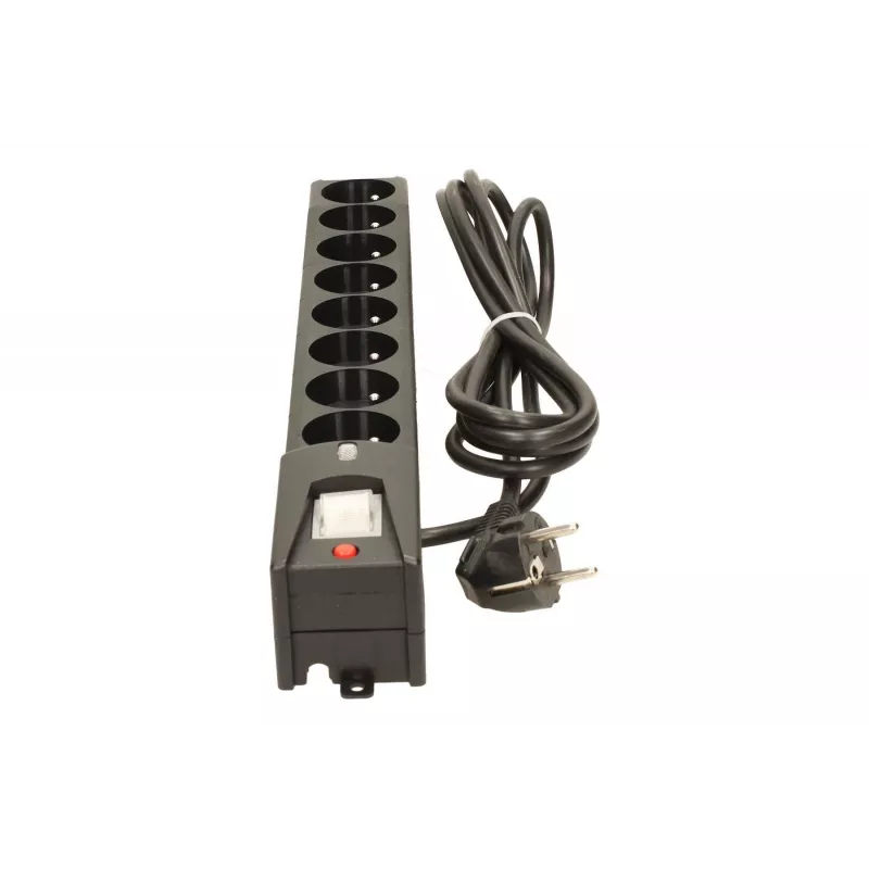 Lestar Lxa 816 Ga, listwa przeciwprzepięciowa, 3m, Czarny Lxa 816 G-a K. Cz 3.0m