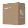 Obudowa PC Midi Tower DeepCool CG380 3F WH — Biała, 235×437×451 mm, obsługa 2,5 cala/3,5 cala, PSU na dole, 3 wentylatory 120 mm zainstalowane