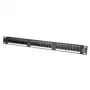 Patch Panel VALUE Cat.5e 19 cali 24 porty UTP czarny