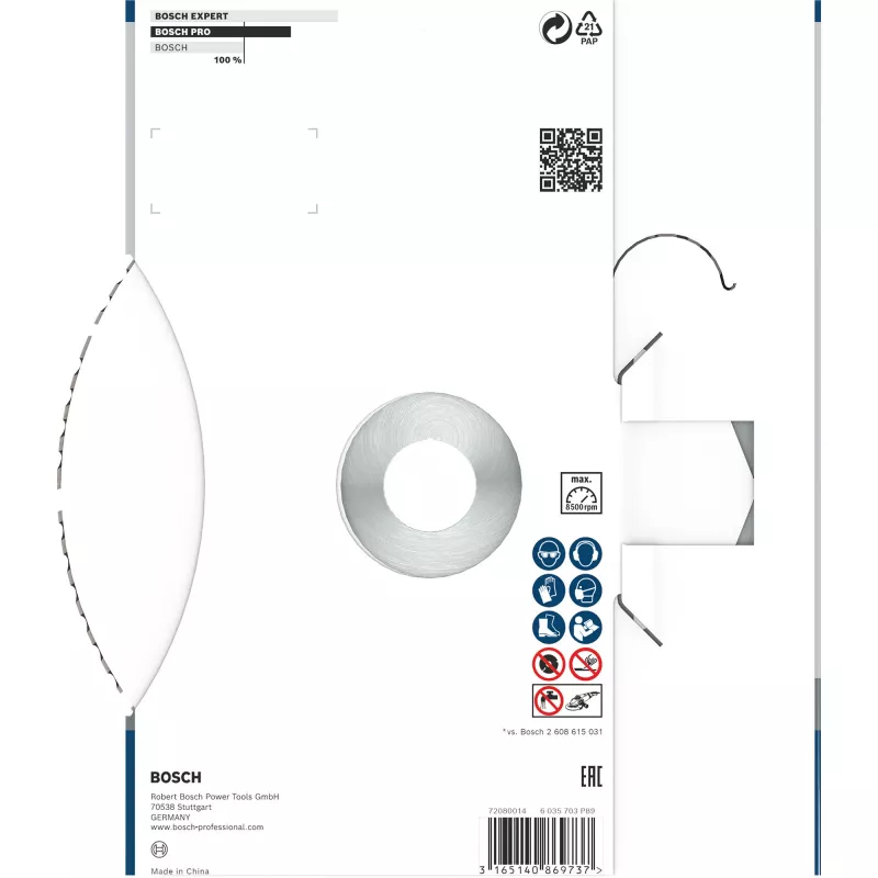 Diamentowa tarcza segmentowa do cięcia BOSCH UNIVERSAL, 180 x 2,0 x 22,23 mm, do betonu, muru | Bosch