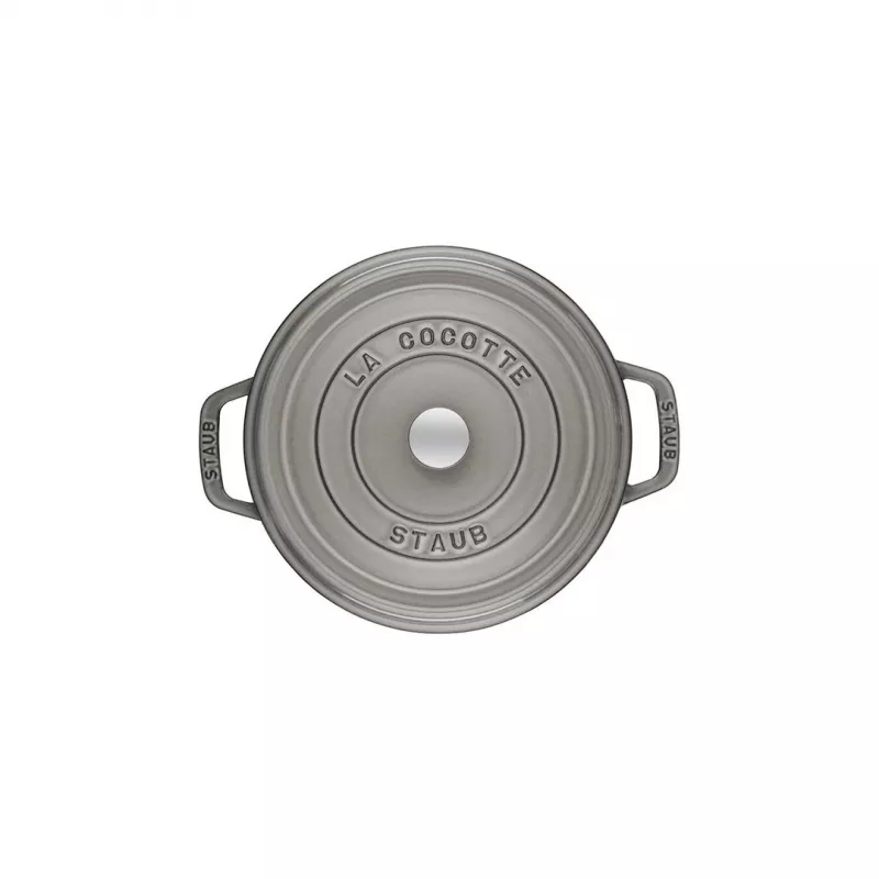 Staub 40509-312-0 rondelek 5,25 l okrągły grafitowy, szary