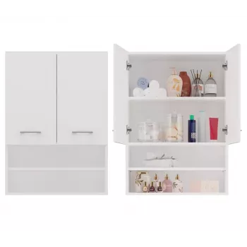 Topeshop POLA MINI DK biała szafka łazienkowa
