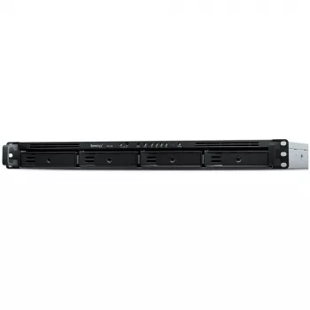 Synology RX418 macierz dyskowa Rack (1U) Czarna, Szara