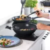 Wok patelnia Salter BW12267EU7 28 cm z powłoką nieprzywierającą, kompatybilny z indukcją