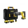 Młotowiertarka udarowa STANLEY SDS+ 18V V20 2x4Ah KUFER