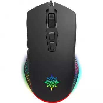 Mysz gamingowa INCA IMG-GT17 6400 DPI. RGB. 7 przycisków. USB. SW retail