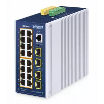Zarządzalny przełącznik Gigabit Ethernet Layer 3 PLANET IGS-6325-16P4S 16 portów PoE