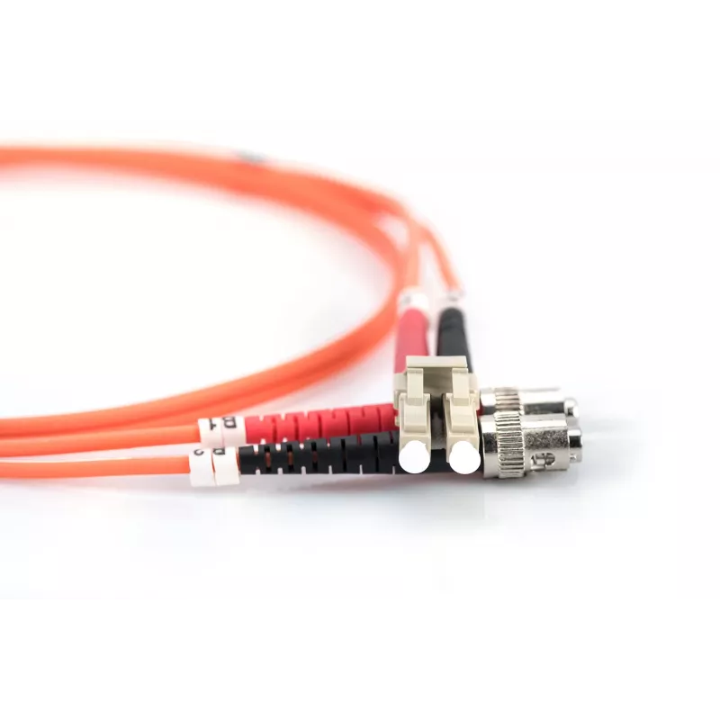 Światłowodowy kabel krosowy wielomodowy - LC - ST - 10 m - I-VH - OM2 - LC - ST