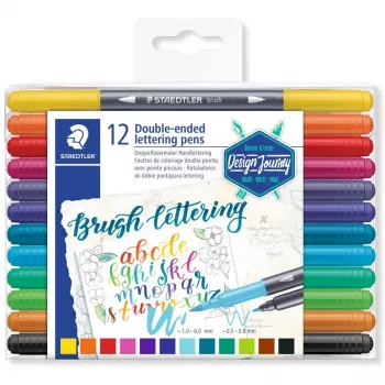 Długopis + pióro wieczne Staedtler 3004 Wielokolorowy 12 szt.