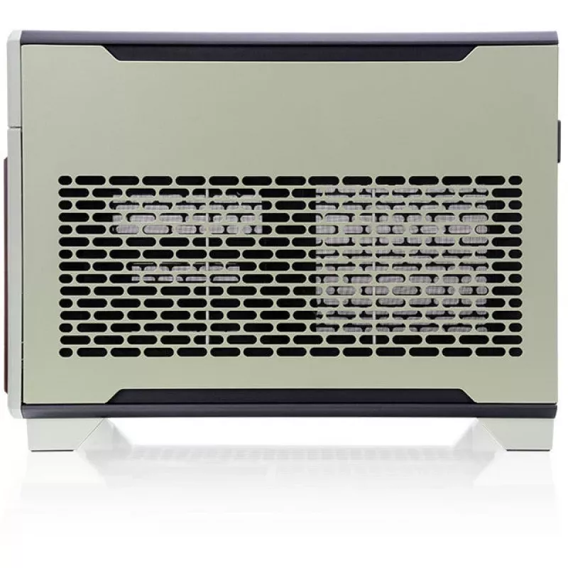 Mini obudowa THERMALTAKE TR100 WS Matcha zielony kompaktowa konstrukcja, obsługa mini-ITX/microATX