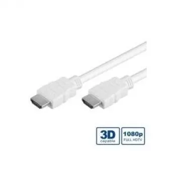 VALUE High Speed - Kabel wideo/audio/sieciowy - HDMI - HDMI, 19-pin (M) - HDMI, 19-pin (M) - 20 m - Ekranowany - Biały (11.99.5720)