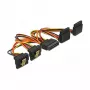 Wewnętrzny kabel zasilający DeLOCK 60153 0,15 m 4 x SATA 15-pin