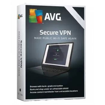 AVG Secure VPN | 10 urządzeń | 1 rok
