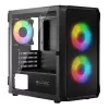 Obudowa komputerowa Logic Concept Portos Mini ARGB Micro ATX Czarna