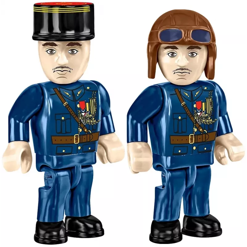 Klocki konstrukcyjne Cobi Blocks Nieuport 17 C.1 277 szt. — Zestaw modelu samolotu, Kolekcjonerski zestaw klocków