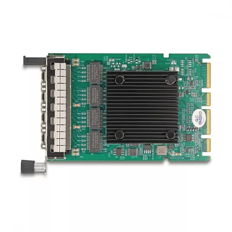 DeLOCK 88300 OCP 3.0 karta sieciowa, 4 x RJ45 Gigabit LAN