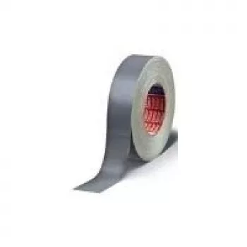 Taśma materiałowa Tesa 4657, 38 mm x 50 m, szara, specjalna tkanina powlekana tworzywem