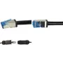 Logilink CQ7053S Ethernet Patch Cable Czarny