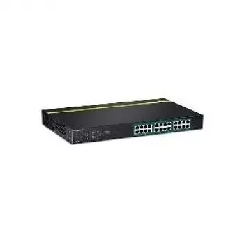 TRENDnet TPE TG240g - Switch - 24 x 10/100/1000 (PoE+) - Desktop, do montażu w szafie - PoE+ (TPE-TG240G)