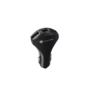 Navitel | Uniwersalna ładowarka samochodowa z rozdzielaczem | USP45 SLIM | USB-C: moc do 27 W, 5V - 3,6A; 9V - 3A; 12V - 2,5A; USB-A: moc do 18 W, 5V - 3A; 9V - 2A; 12V - 1,5A | 5 V | Samochód