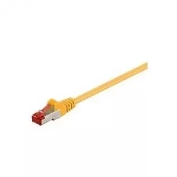 Wentronic 93210 Ethernet kabel krosowy żółty