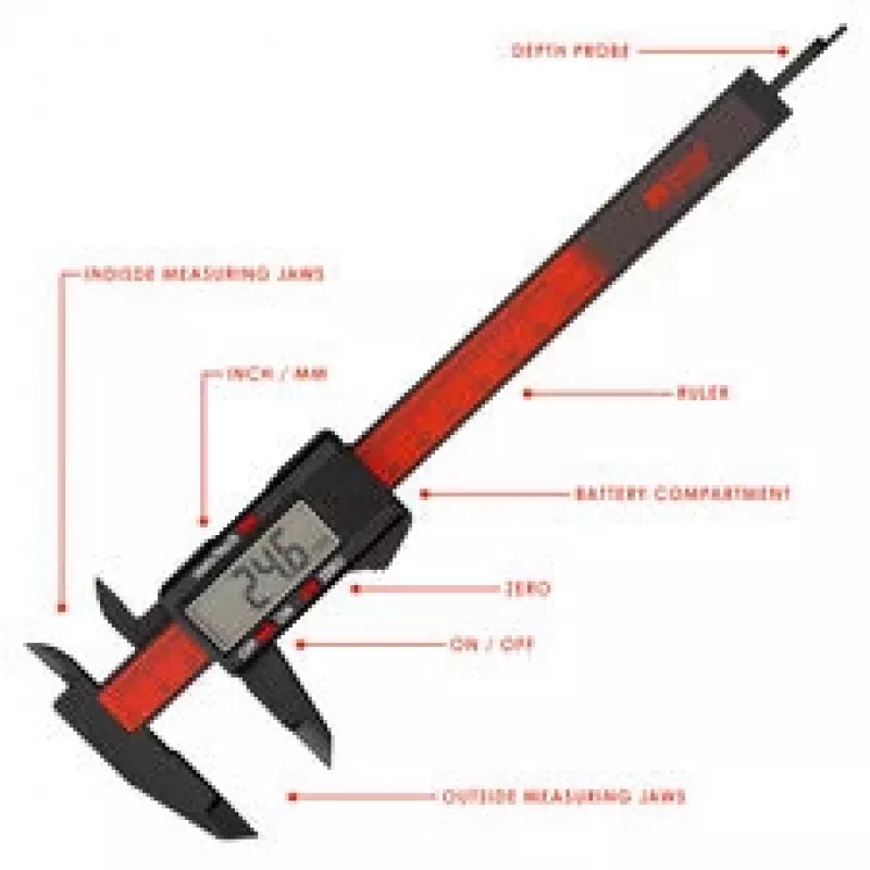 Thermal Grizzly TG Caliper – suwmiarka cyfrowa, 150 mm (TG-CAL-150)