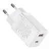 Baseus Super Si Pro Quick Charger USB + USB-C 30W (biały)
