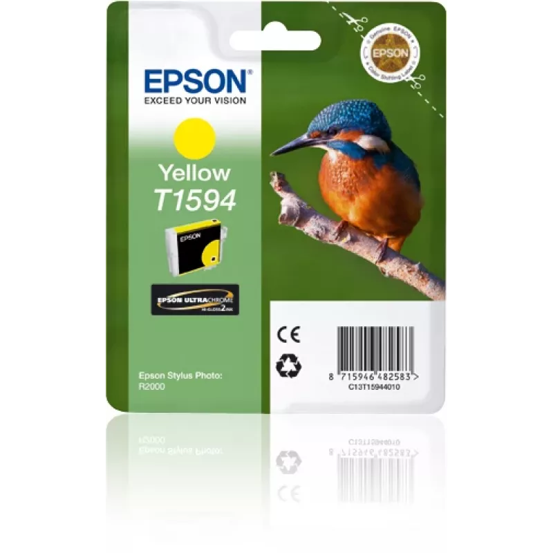 Wkład EPSON T1594 1 x 17 ml Ultrachrome Hi-Gloss2 żółty