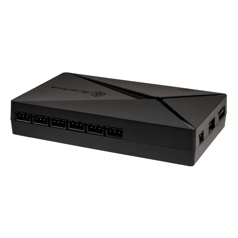 SilverStone SST-LSB02-E - hub ARGB LED, kontroler - czarny