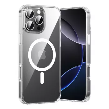 Etui ochronne Vention KUGT0-40 na iPhone 16 Pro Max — przezroczyste, kompatybilne z MagSafe
