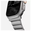 Pasek tytanowy NOMAD do Apple Watch 46mm/49mm srebrny