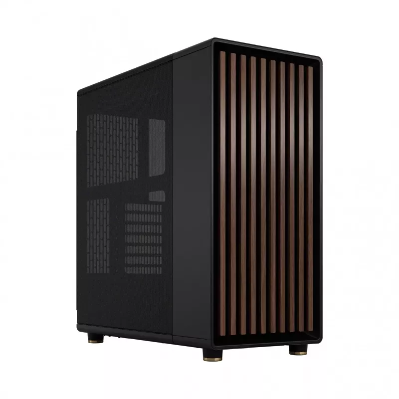 Fractal Design North Charcoal Czarny Mesh Mid Tower Case - Czarny