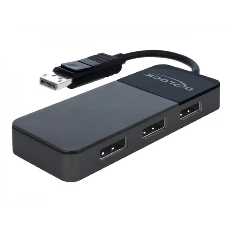 Rozdzielacz wideo DeLOCK 87737 DisplayPort 3x DisplayPort