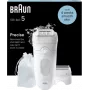 Epilator BRAUN Silk Epil 5 5-060 — przewodowy epilator z 28 pęsetami i systemem masażu