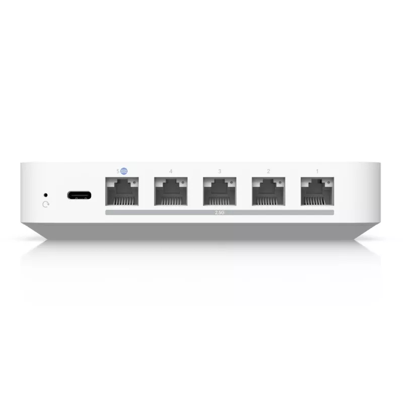 Ubiquiti UCG-MAX-EU Kontroler, Brama, 512 GB NVMe SSD, 4x 2.5G LAN, 1x 2.5G WAN