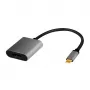 LogiLink CUA0102 Kabel USB 3.2 Gen1 Typu-C do DisplayPort 0,15 m Czarny