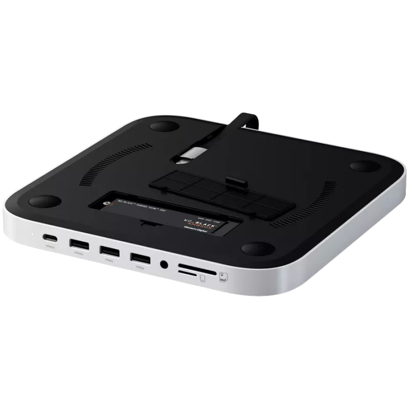 Stacja dokująca do laptopa Satechi ST-GMMSHS przewodowa USB 3.2 Gen 2 Type-C biała