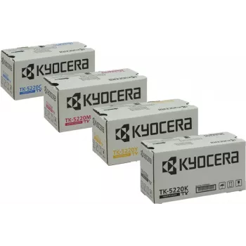 Oryginalny multipack tonerów Kyocera TK-5220 — 4 kartridże (czarny)